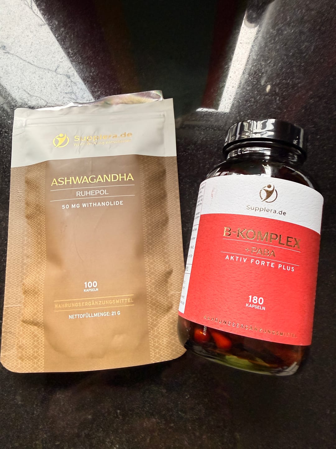 Customer photo review of B-Komplex Pur Aktiv - Forte - Plus