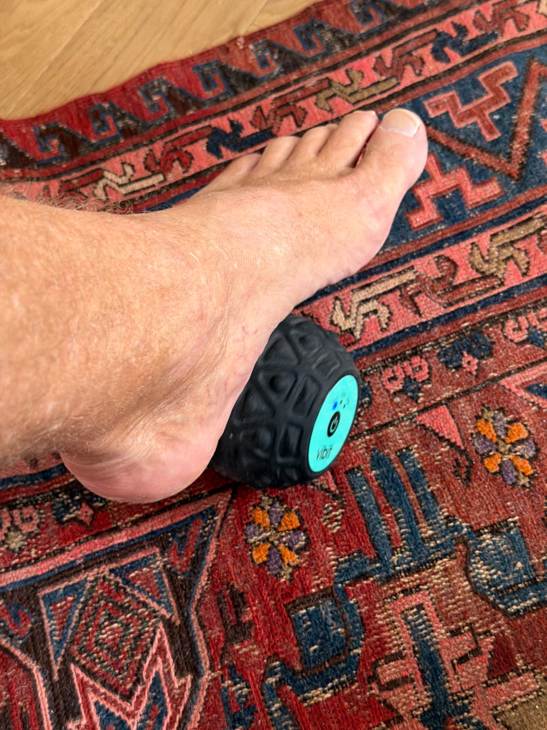 Customer photo review of Portable Vibrating Massage Roller - Vibit ROLL