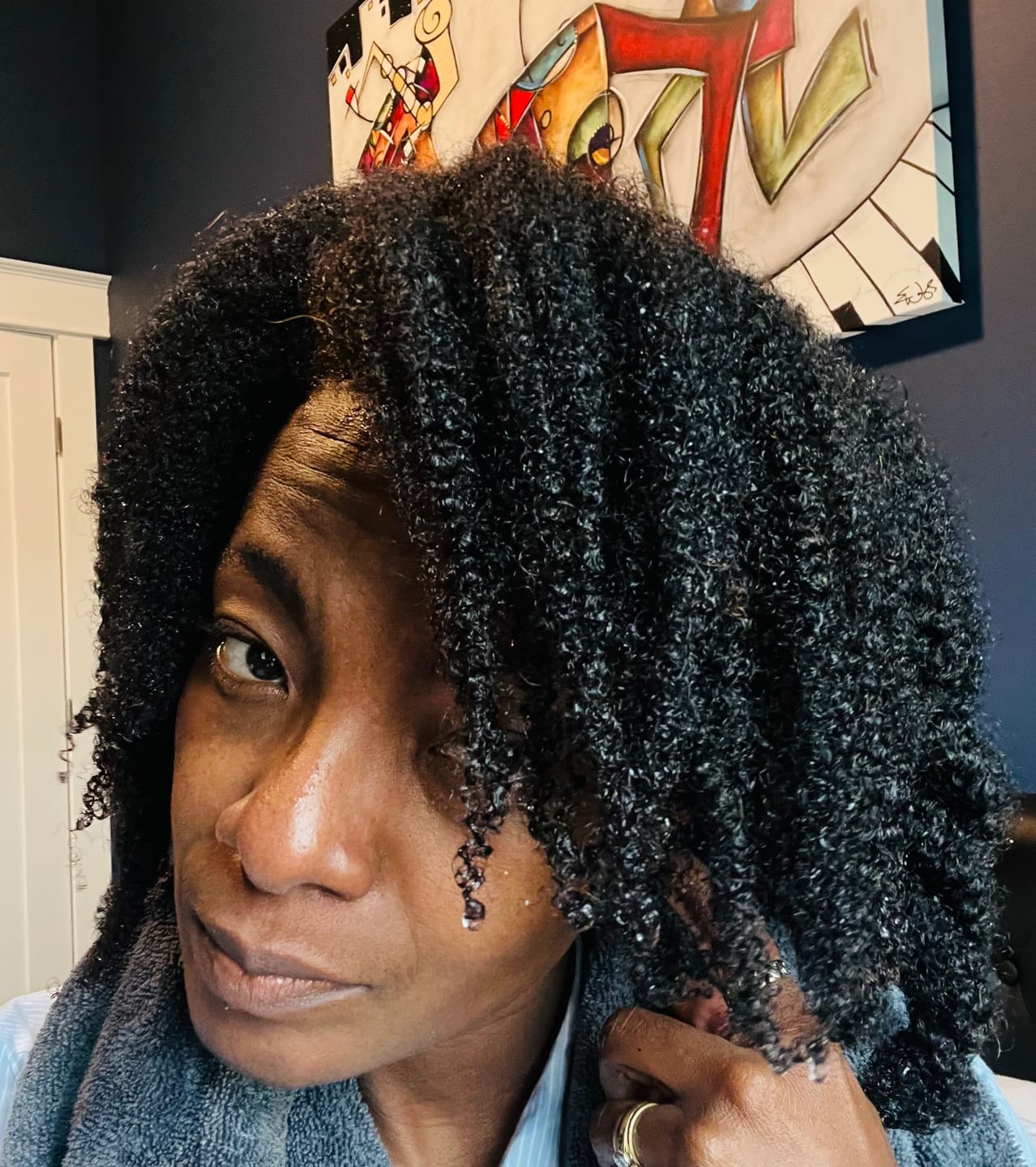 Customer photo review of Oat & Aloe Moisture Therapy Collection