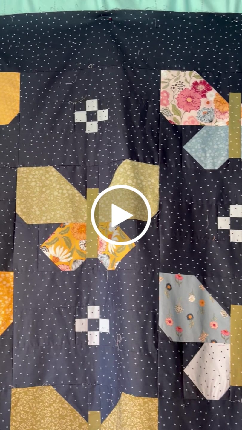 Customer video review of Flutter Lella Boutique Pre-Cut Ready-To-Sew Quilt Kit Featuring Gorgeous New Fabrics