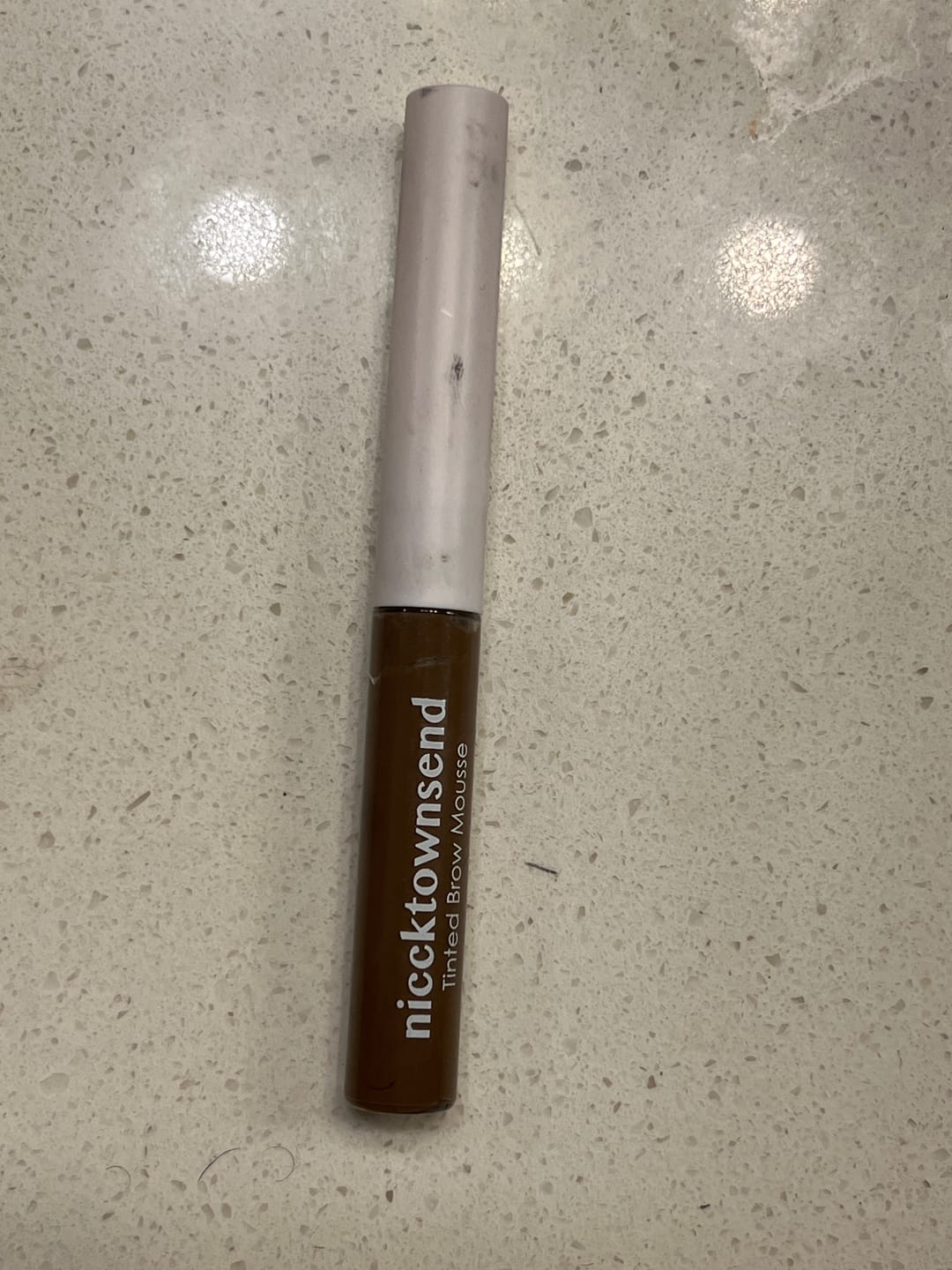 Customer photo review of Tinted Brow Mousse