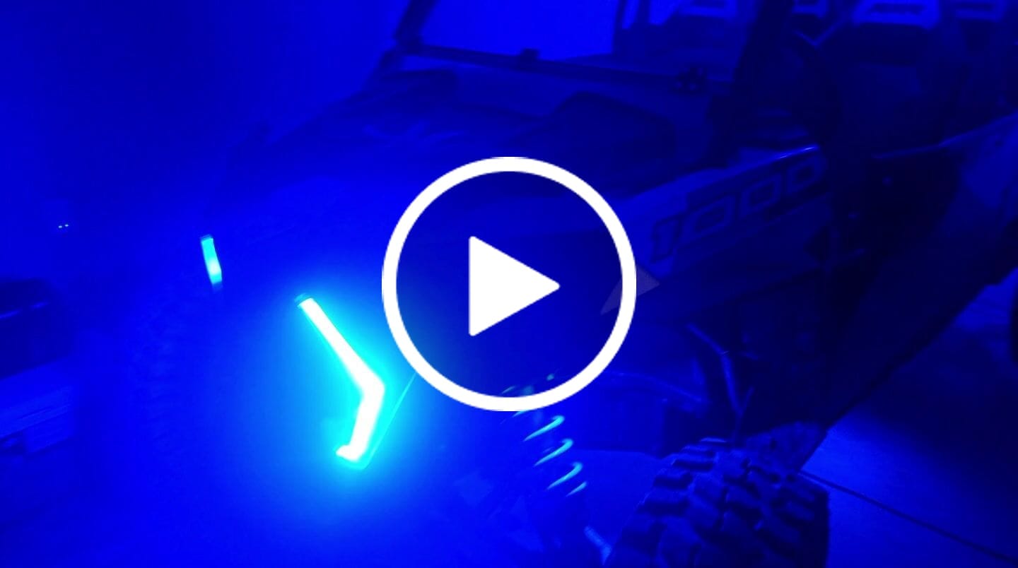 Customer video review of Lucky Whips Rzr Fang Lights