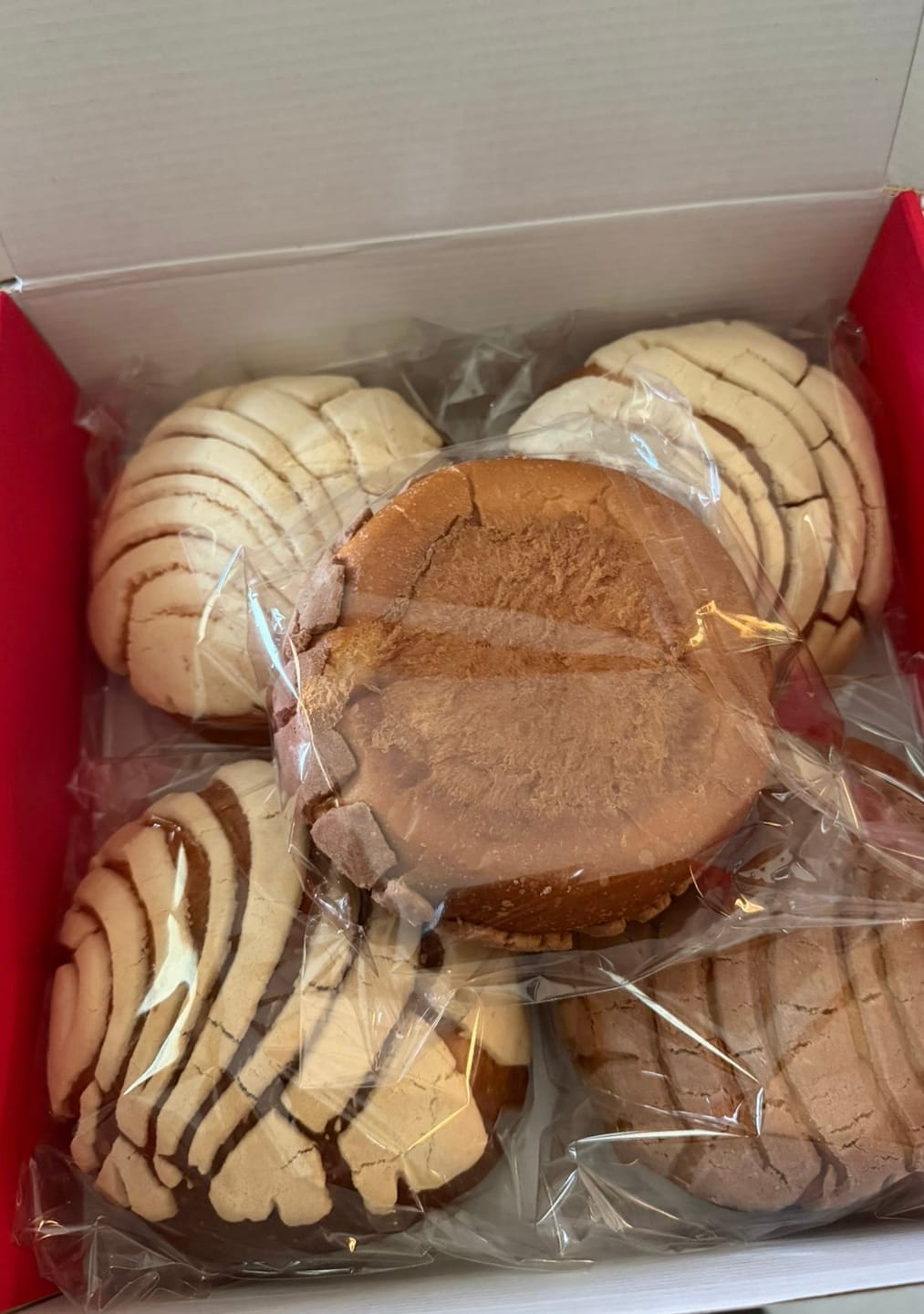 Customer photo review of Traditional Concha - Minimum 5 per order, any flavour