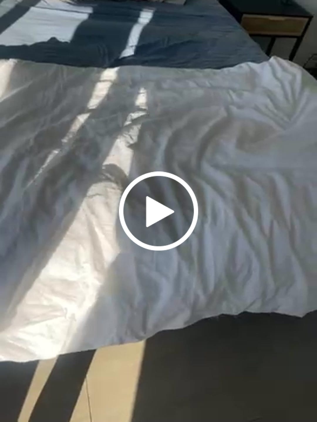 Customer video review of Funda Plumón Linlov 220x240 Beige (Cama 2 Plazas)