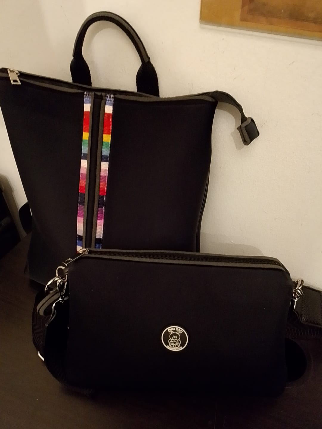 Customer photo review of SET Zaino e Pochette