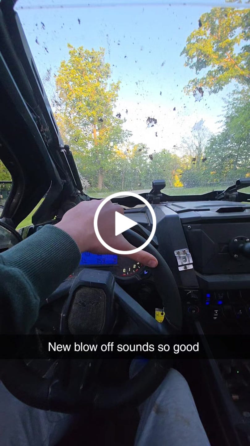 Customer video review of RPM Polaris RZR Turbo XPT, PRO XP, Turbo R, Pro S Blow Off Valve (BOV) Kit