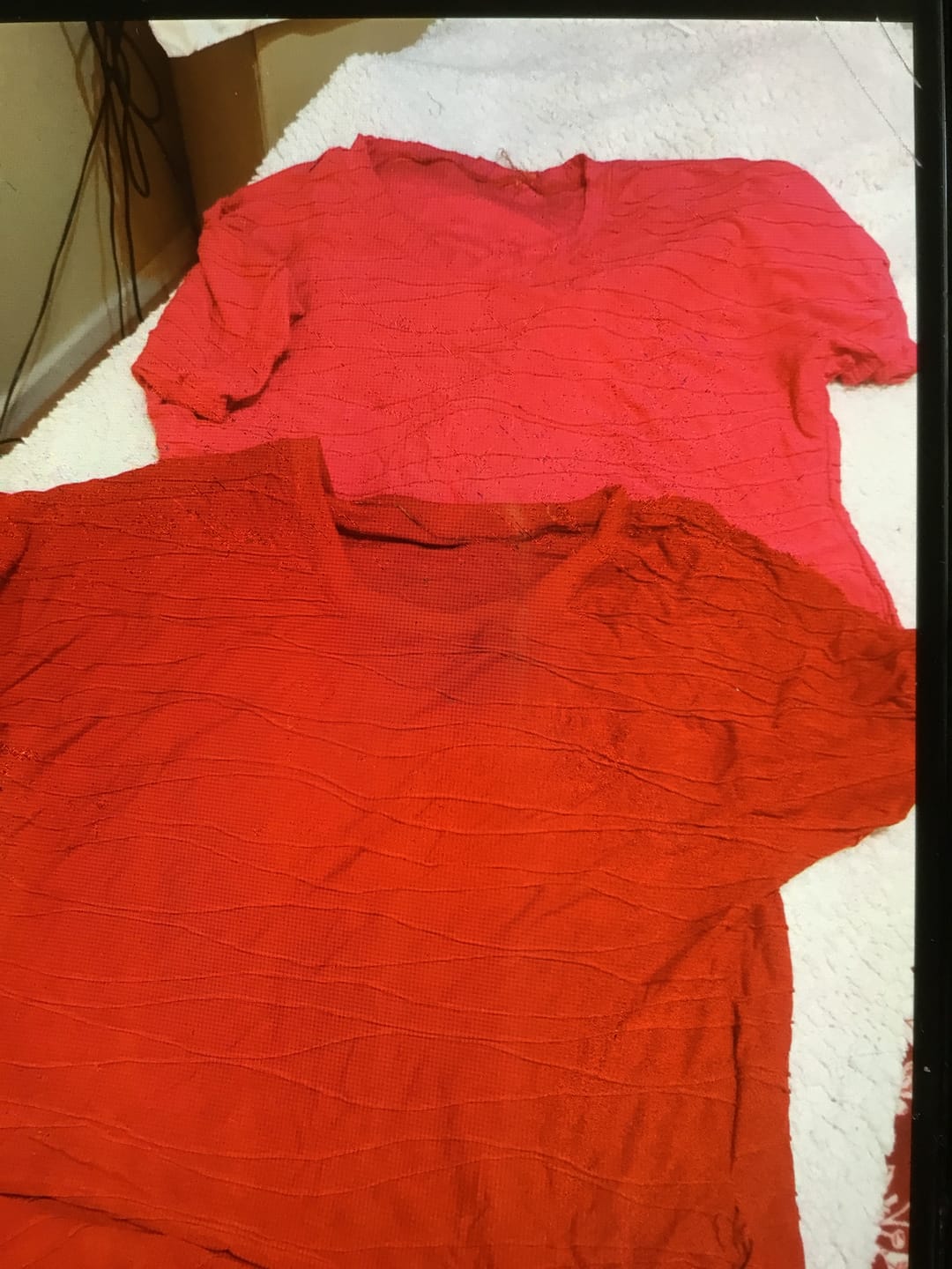 Customer photo review of Ribbed Viscose Jersey Fabric
