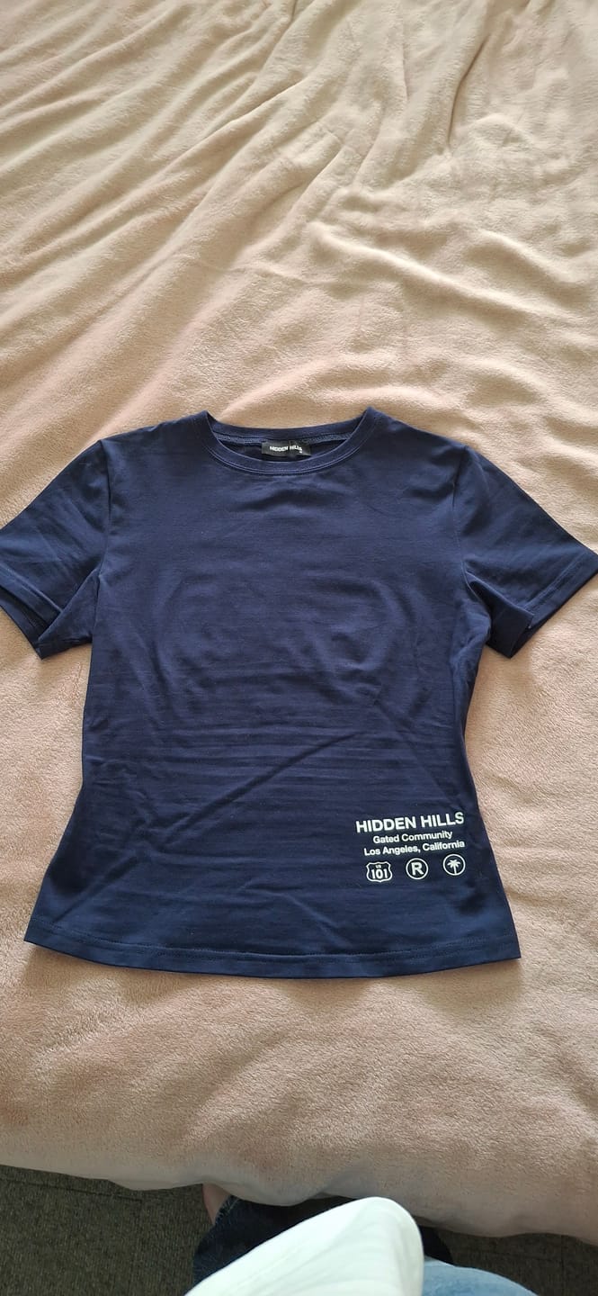 Customer photo review of LABEL T-SHIRT NAVY