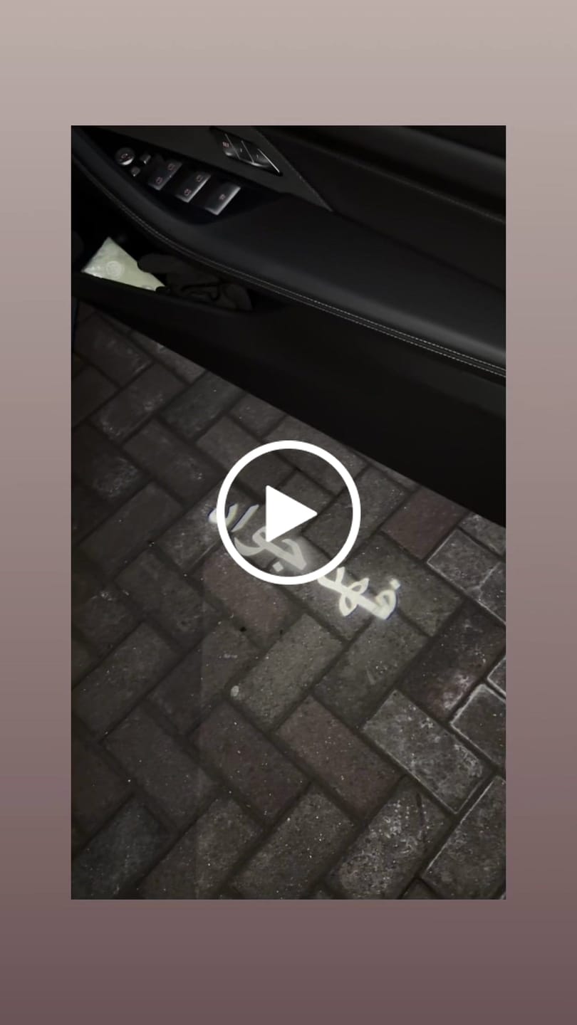 Customer video review of CUSTOM DOOR LIGHTS