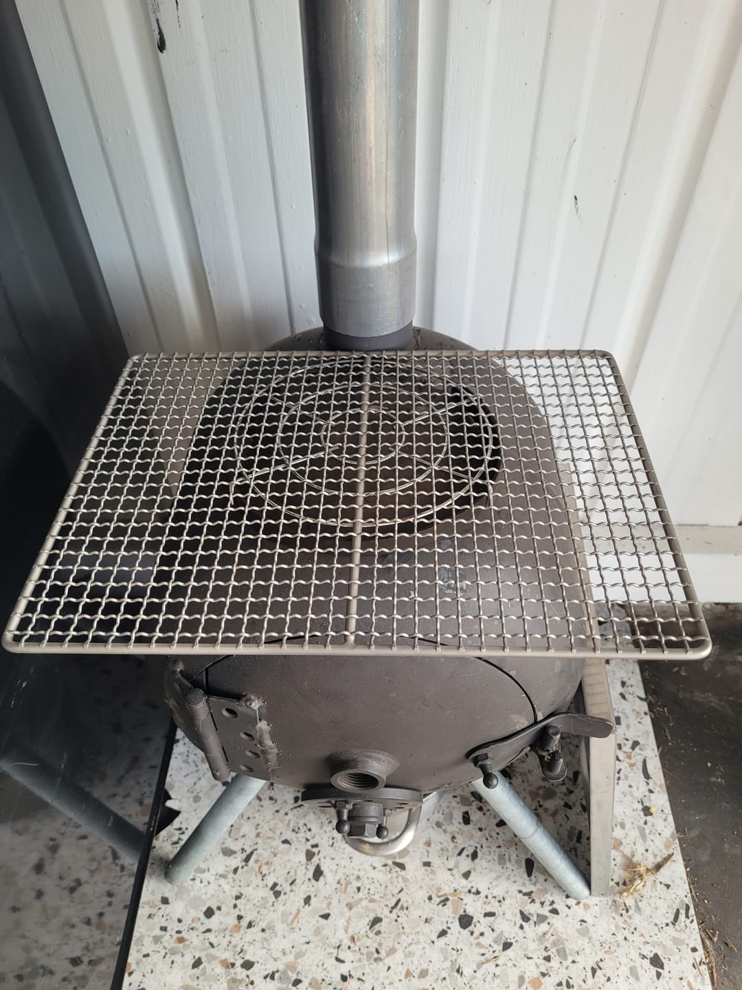 Customer photo review of Ultralight Titanium Grill