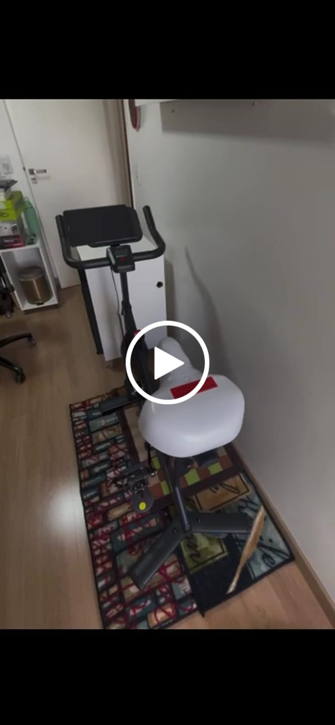 Customer video review of Bicicleta Ergométrica Smart Bike Magnetic MegaGym