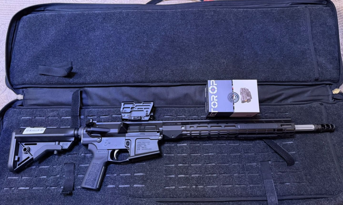Customer photo review of Frenzy Plus 1x31x26 Solar Red Dot Sight (SCRD-S67)