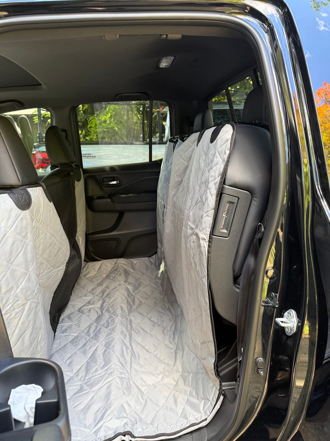 Customer photo review of Floor Hammock for Crew Cab Trucks - Passenger Side
