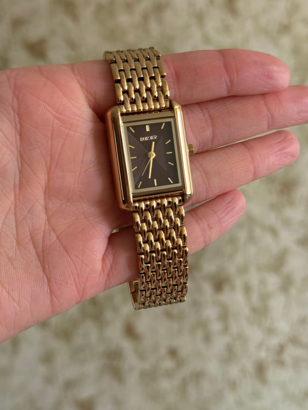 Customer photo review of Olivia Gold Brown