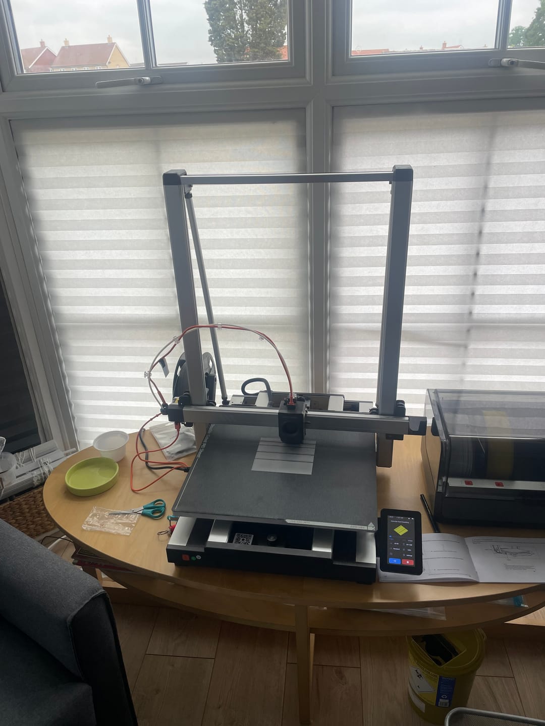 Customer photo review of Spring Steel Magnetic Platform for FDM 3D Printers