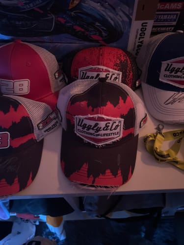 Customer photo review of Shred Diamond Trucker Hat x Bradley Ray #28