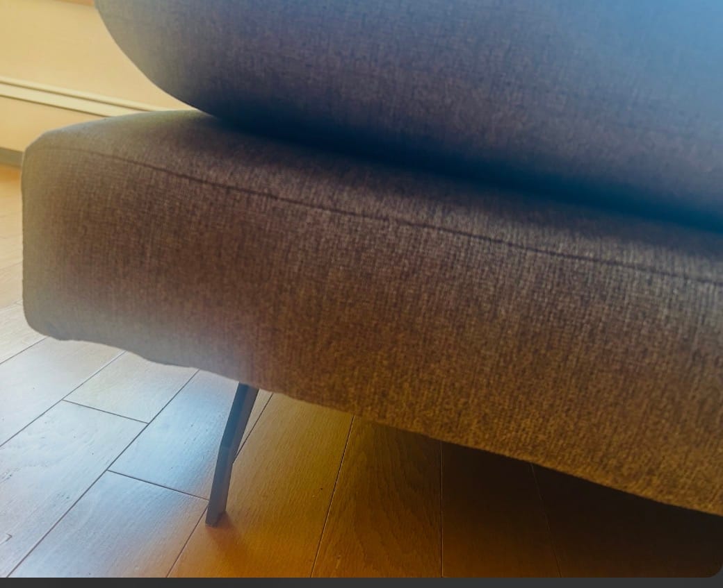 Customer photo review of Elite Comfort Sectional