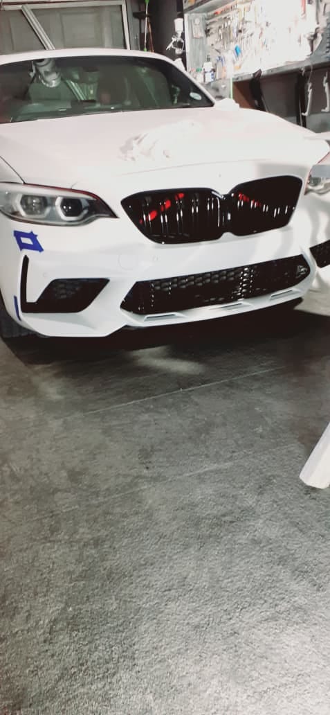 Customer photo review of BMW F22 M2 CONVERSION FRONT BUMPER