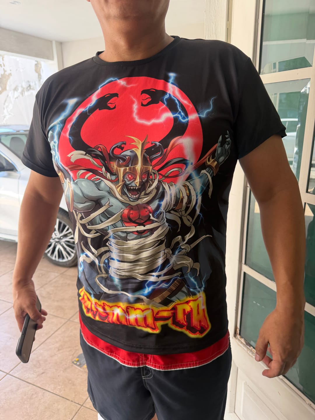 Customer photo review of Playera Pijama Mumm-Ra