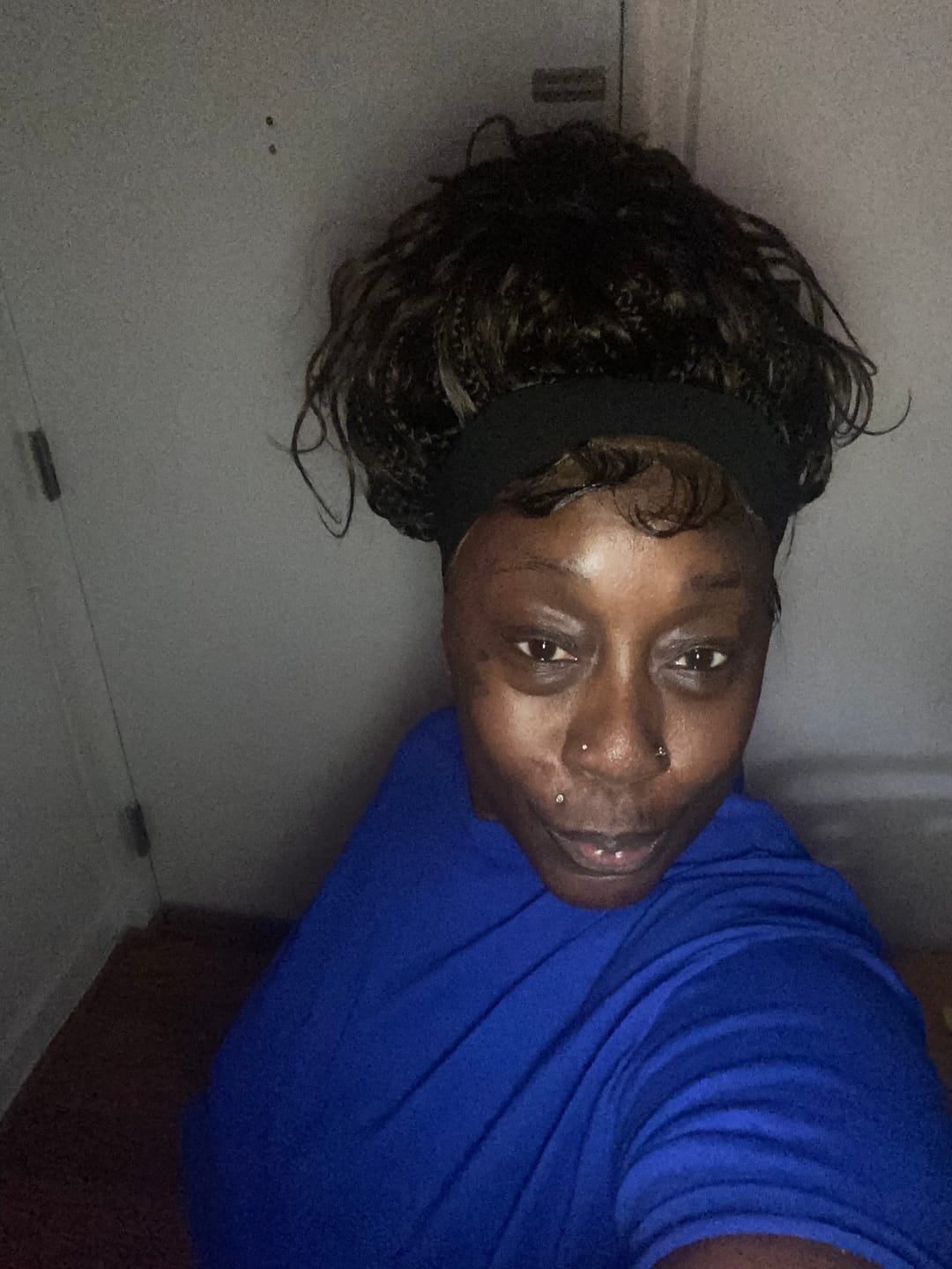 Customer photo review of Michelle 16" - JALIZA Slip-On™ Glueless Body Wave Boho Box Braided Wig