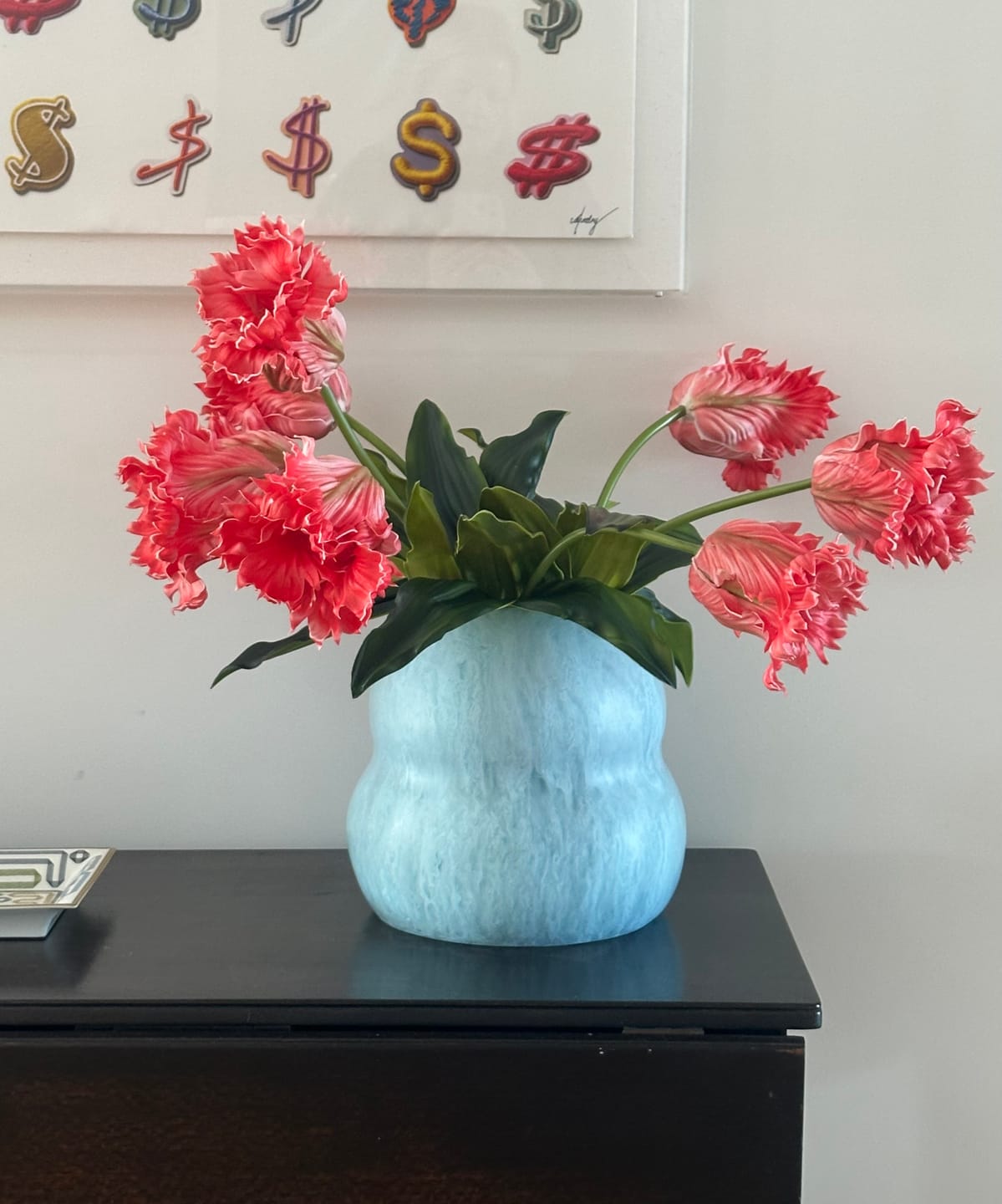Customer photo review of Tulips - Pink Parrot