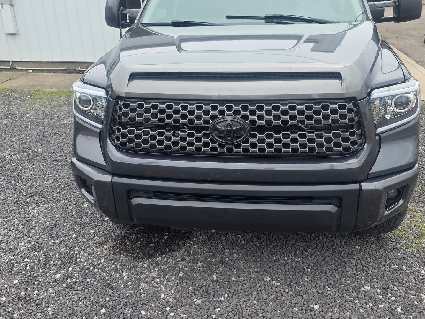 Customer photo review of Toyota Logo Front Grille LED Dynamic Illuminated Emblem Compatible with ACC Radar