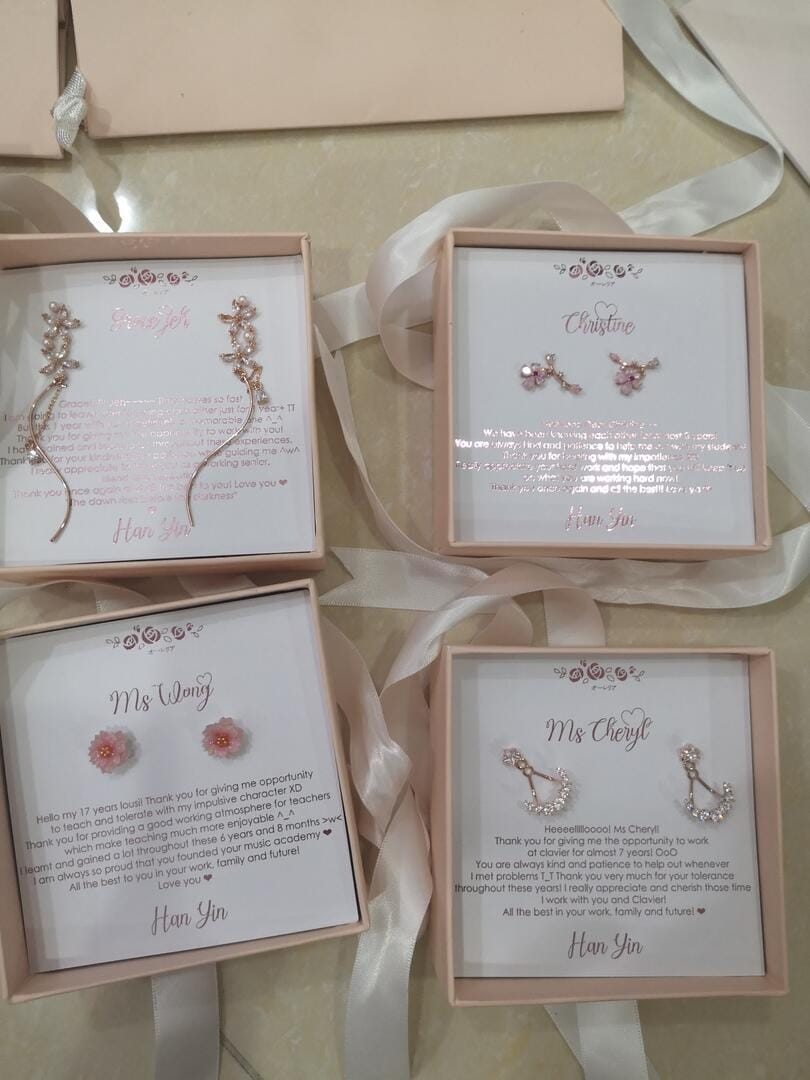 Customer photo review of Personalised Message Card