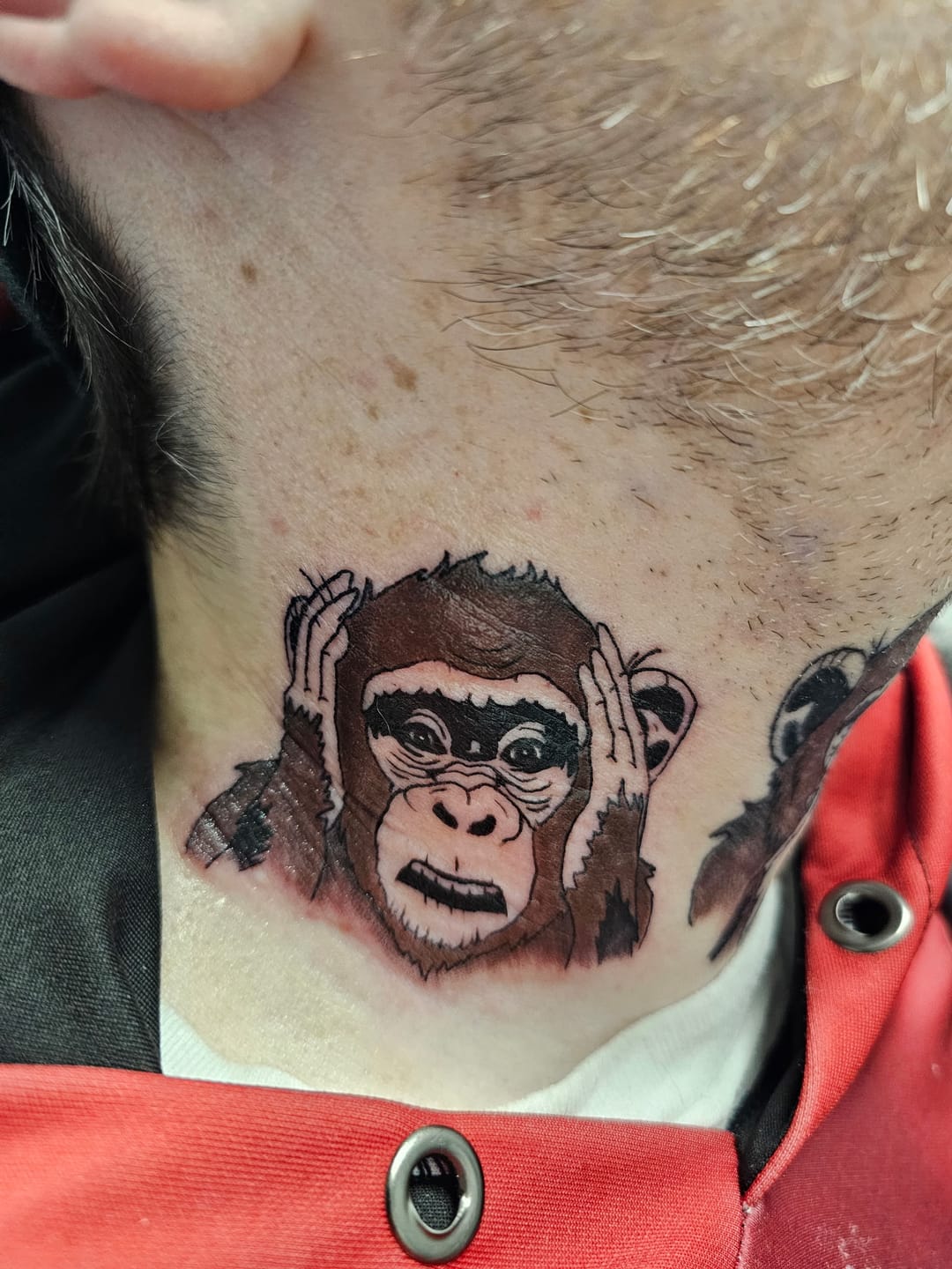 Customer photo review of Painless Tattoo Numbing Spray