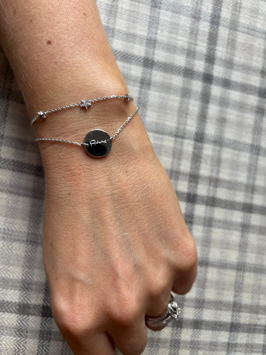 Customer photo review of Sun Moon & Star Bracelet