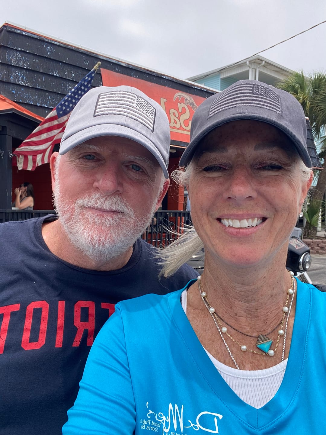 Customer photo review of America 250th Anniversary Hat – American Flag Baseball Cap 1776 - 2026 (Exclusive)
