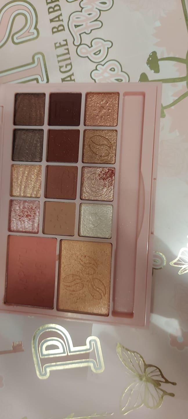 Customer photo review of Breakfast Bites Makeup Palette