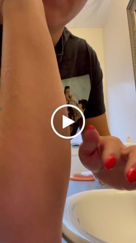 Customer photo review of Zinc Oxide Tallow Balm