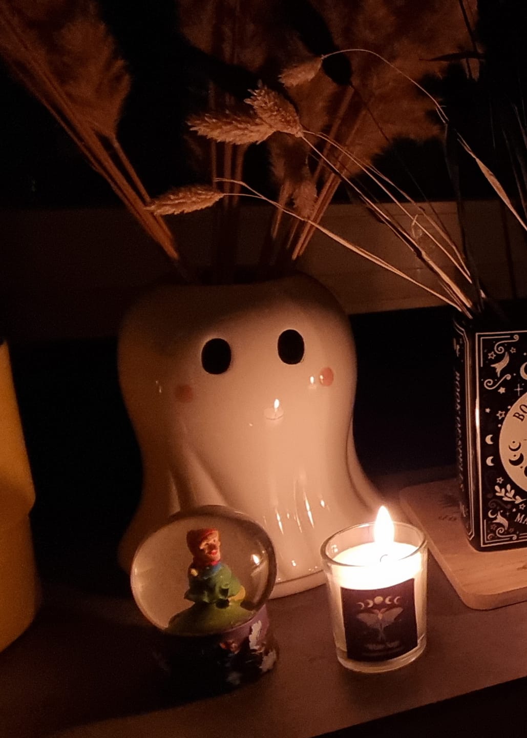 Customer photo review of Geist Vase aus Keramik – Süße Deko für Halloween