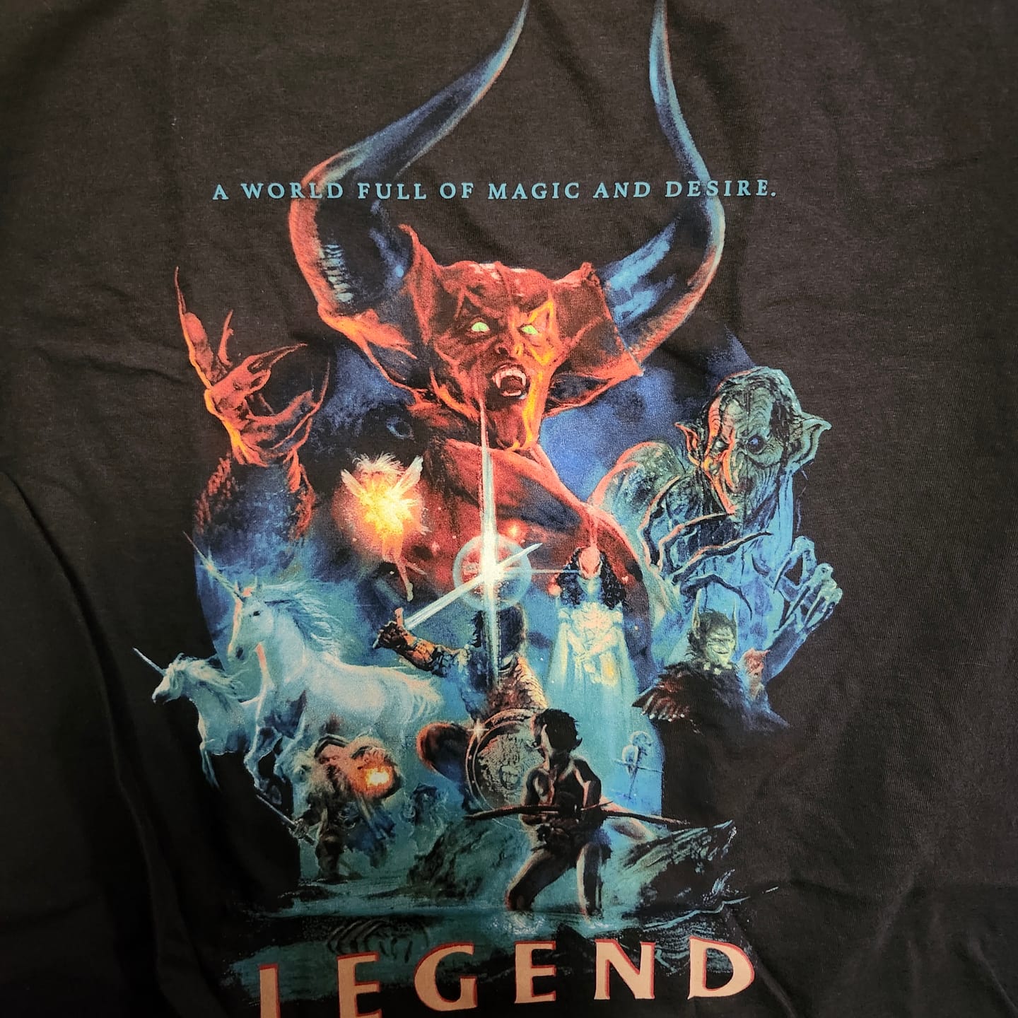Customer photo review of LEGEND: MAGIC AND DESIRE - T-SHIRT (COMFORT COLORS)
