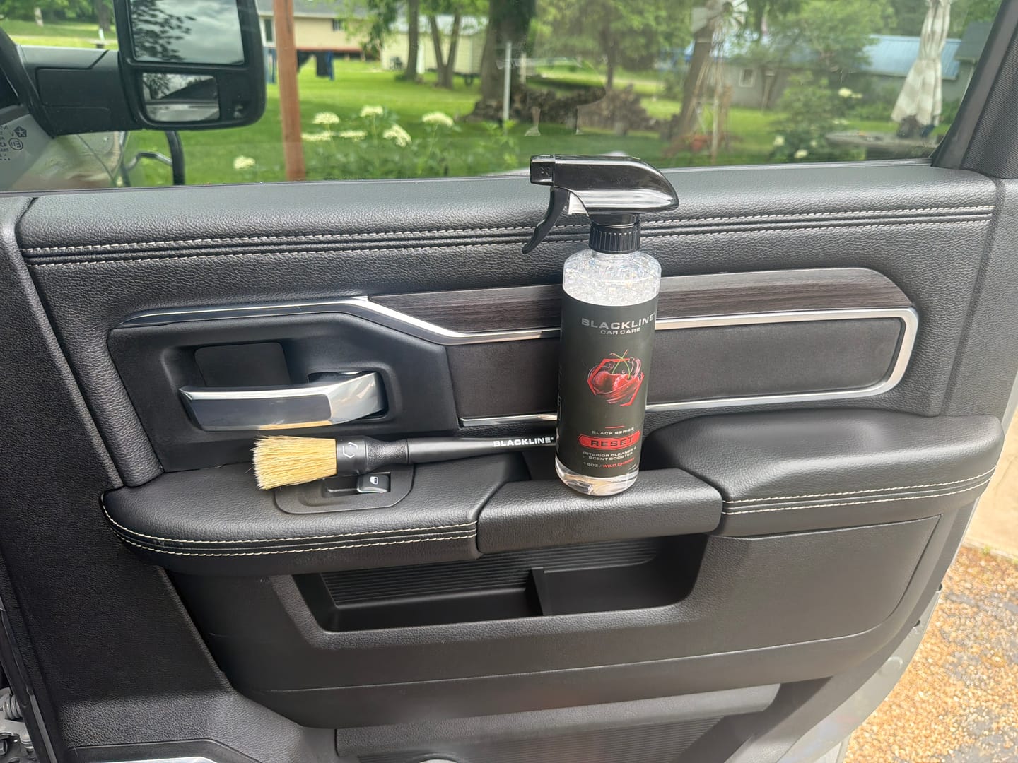 Customer photo review of BLACKLINE® RESET INTERIOR CLEANER & SCENT BOOSTER