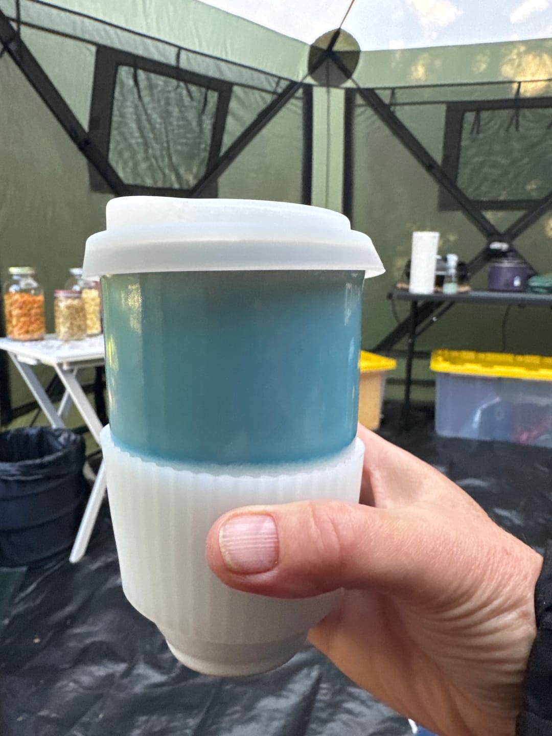 Customer photo review of Lagoon Cup 12oz