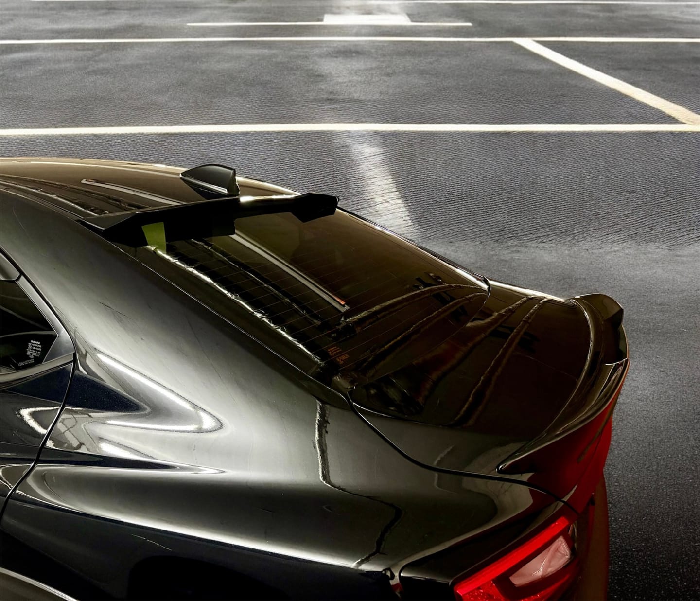Customer photo review of M4 Style Roof Spoiler - 2022-2025 Subaru WRX VB