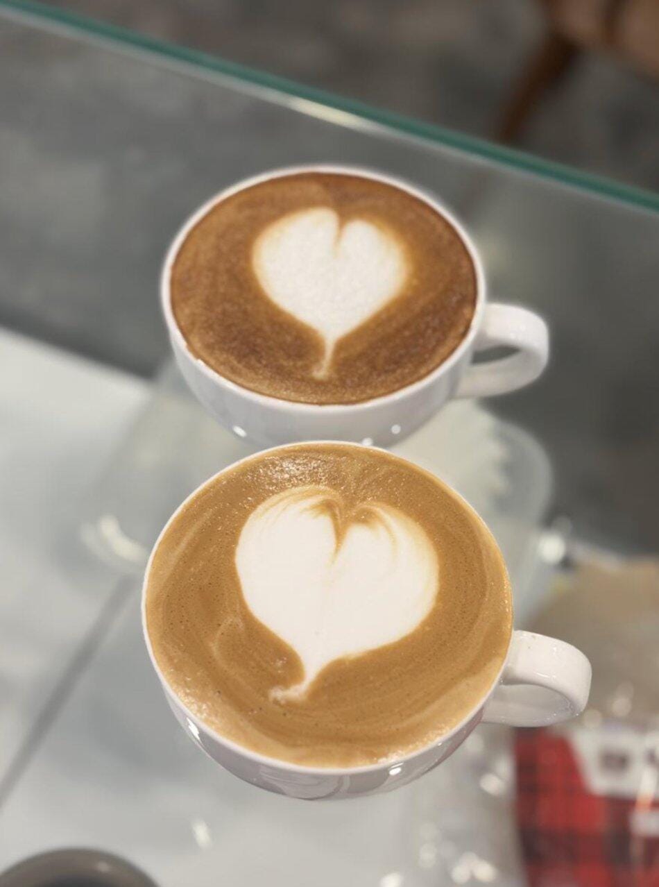 Customer photo review of Latte Art Hobby Class
