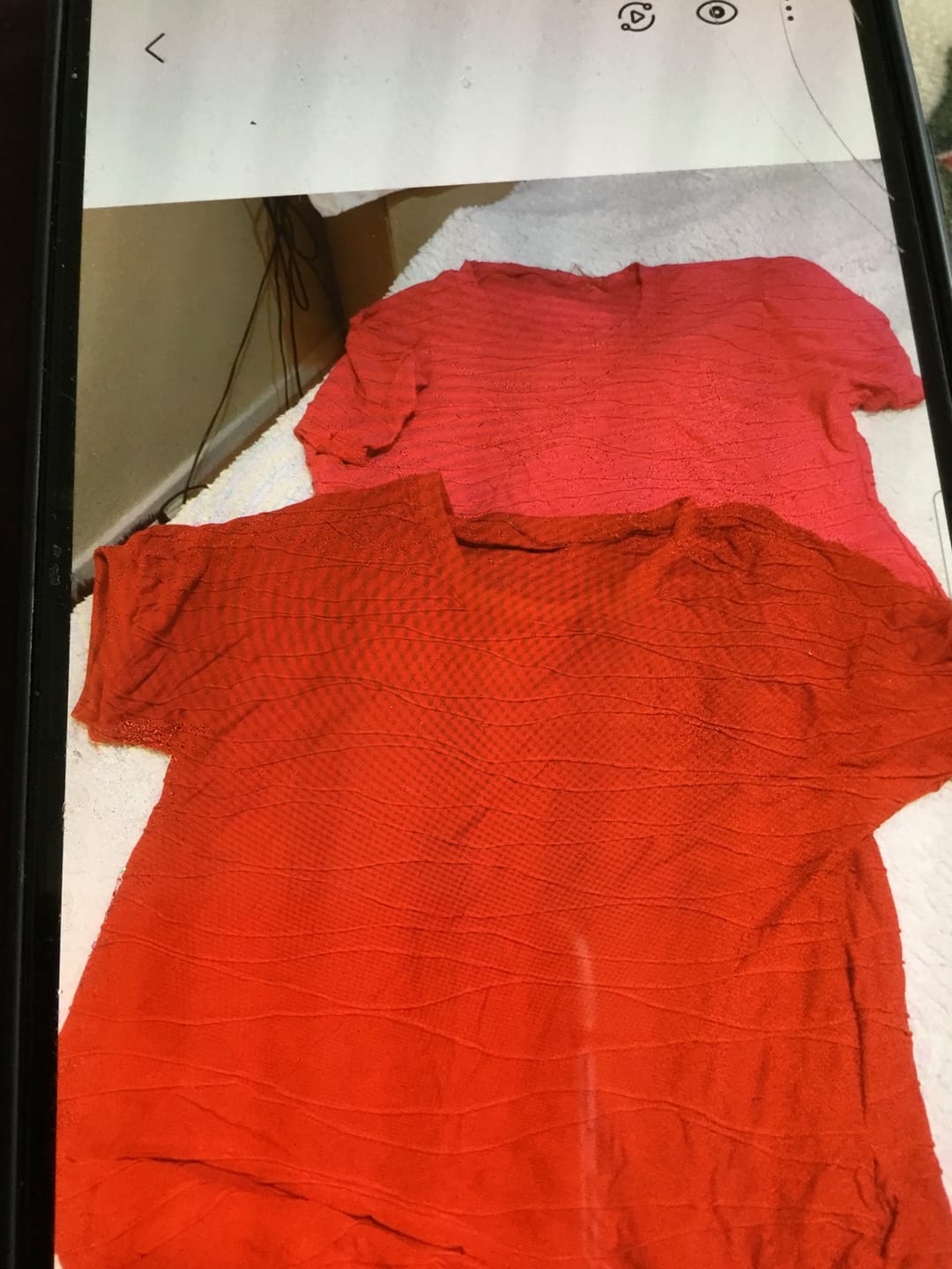 Customer photo review of Ribbed Viscose Jersey Fabric