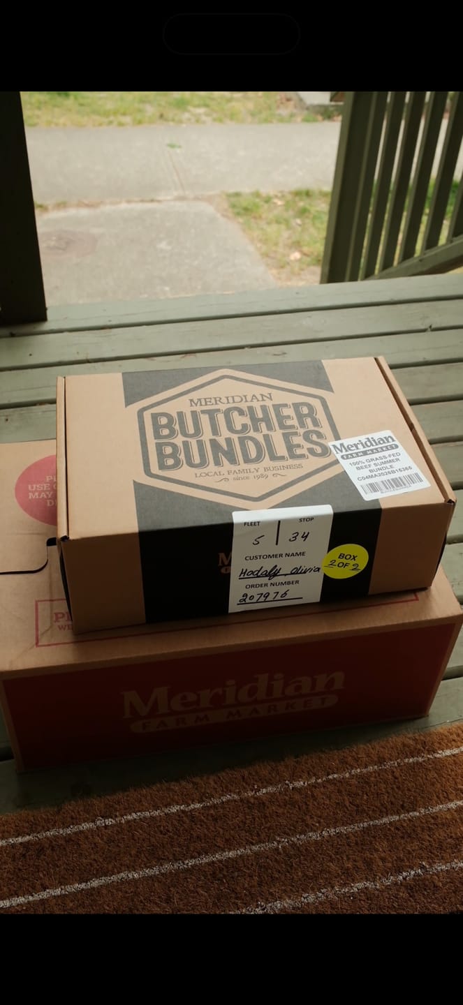Customer photo review of 100% Grass-Fed Beef Summer Bundle