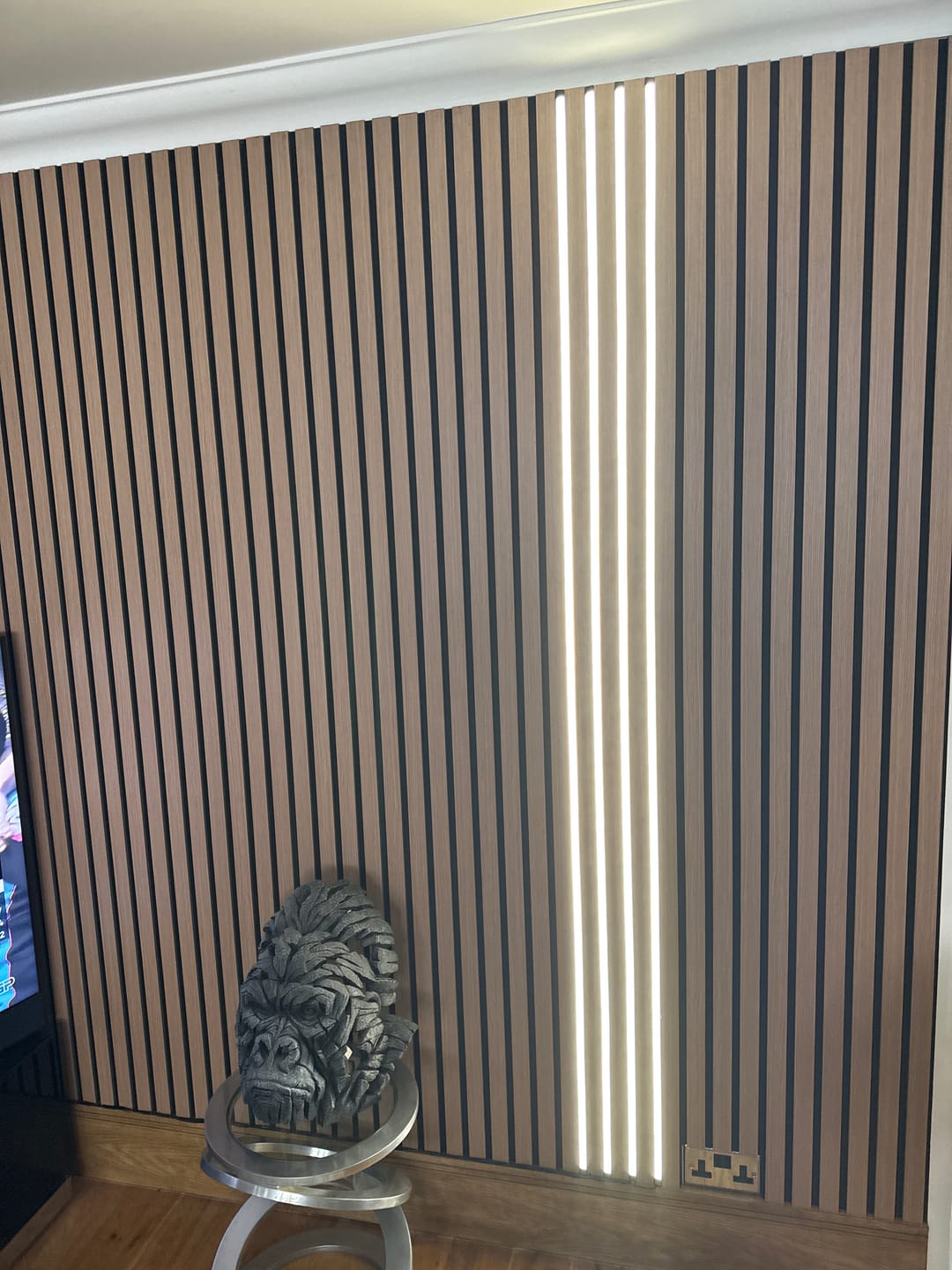 Customer photo review of Wall Panel Installation Adhesive