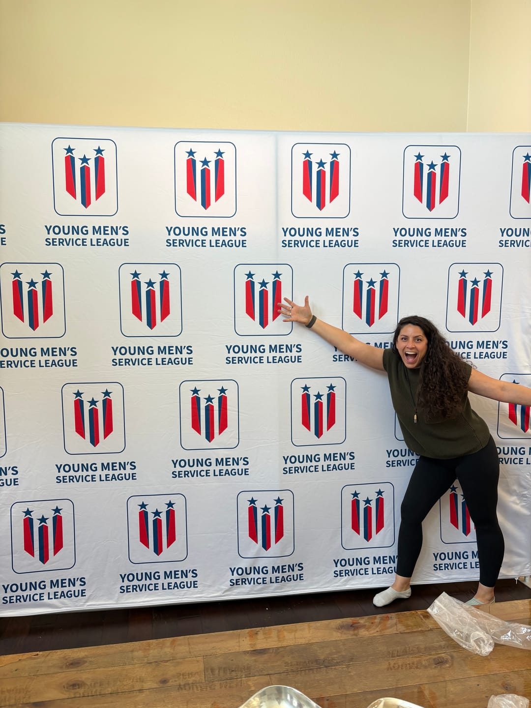 Customer photo review of Custom 10x8ft 8x8ft Pillow Case Photo Booth Straight Backdrop Wall Cover With Stand For Birthday Wedding Baby Shower Party Event