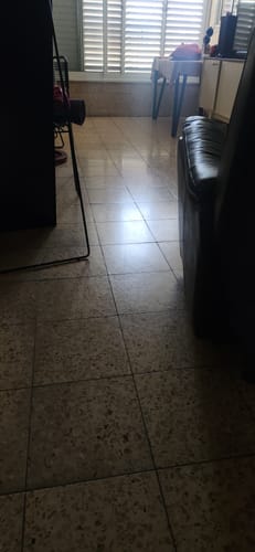 Customer photo review of דפי ניקוי לרצפה בניחוח לימון