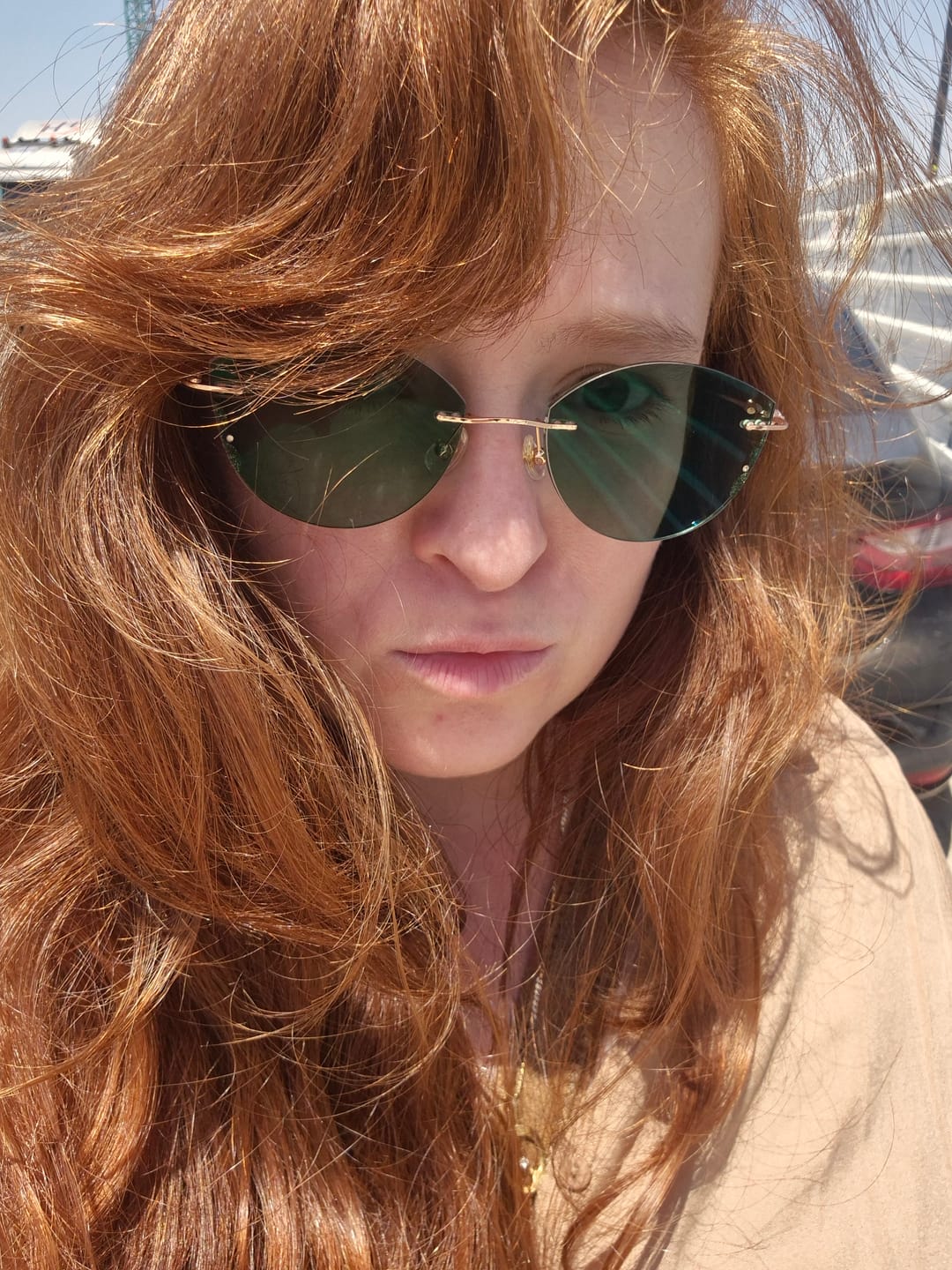Customer photo review of Kira Eyeglasses