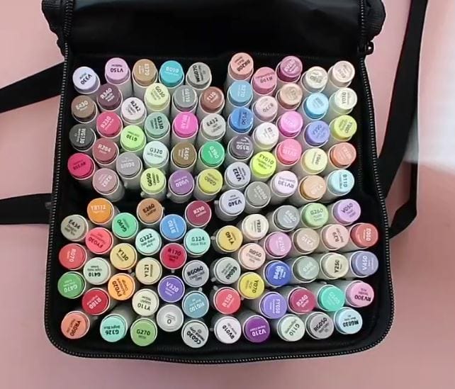 Customer photo review of Ohuhu Kohala Liquid Fineliner Drawing Pens,9 Pack