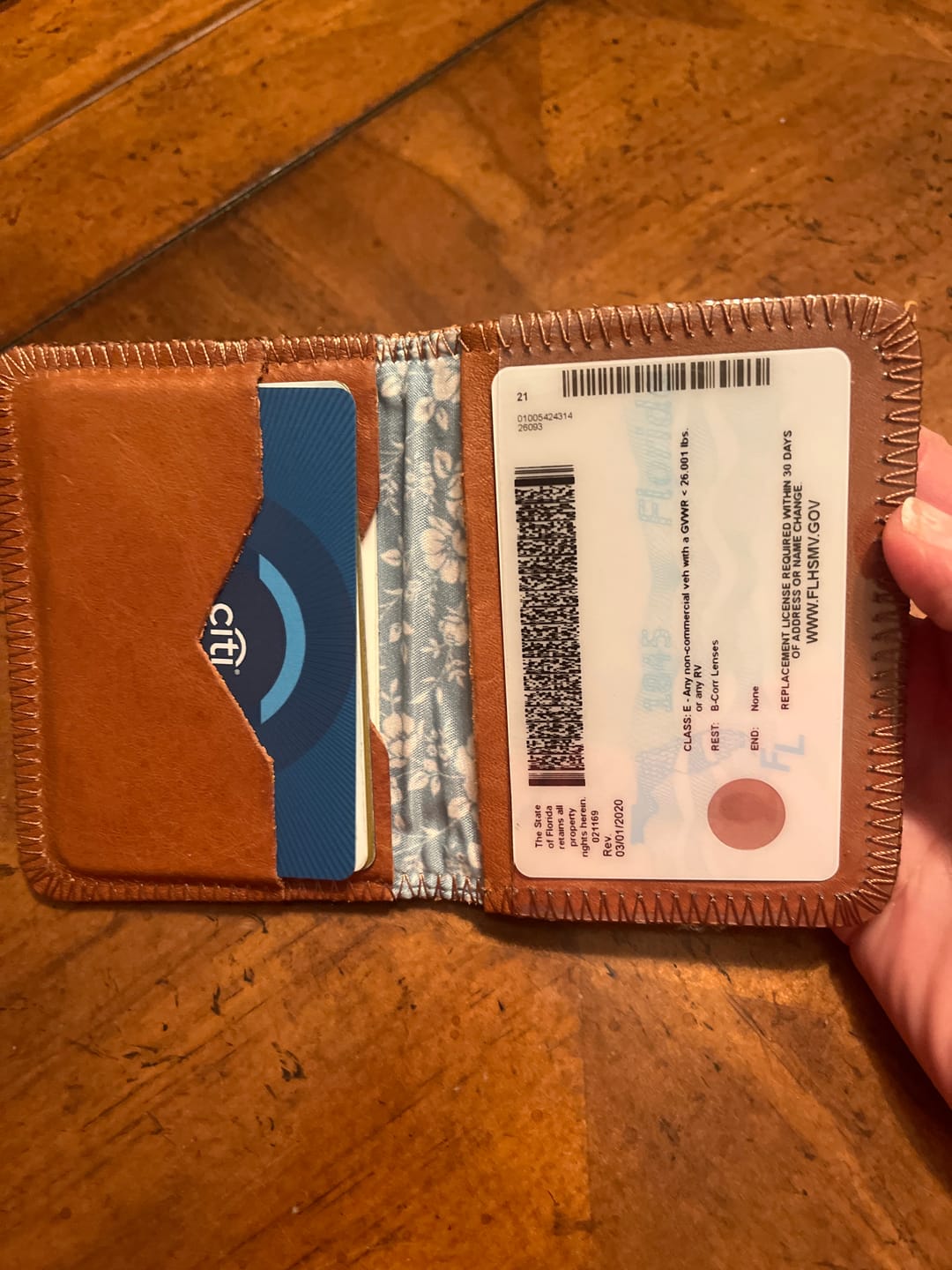 Customer photo review of Honey Daily Wallet