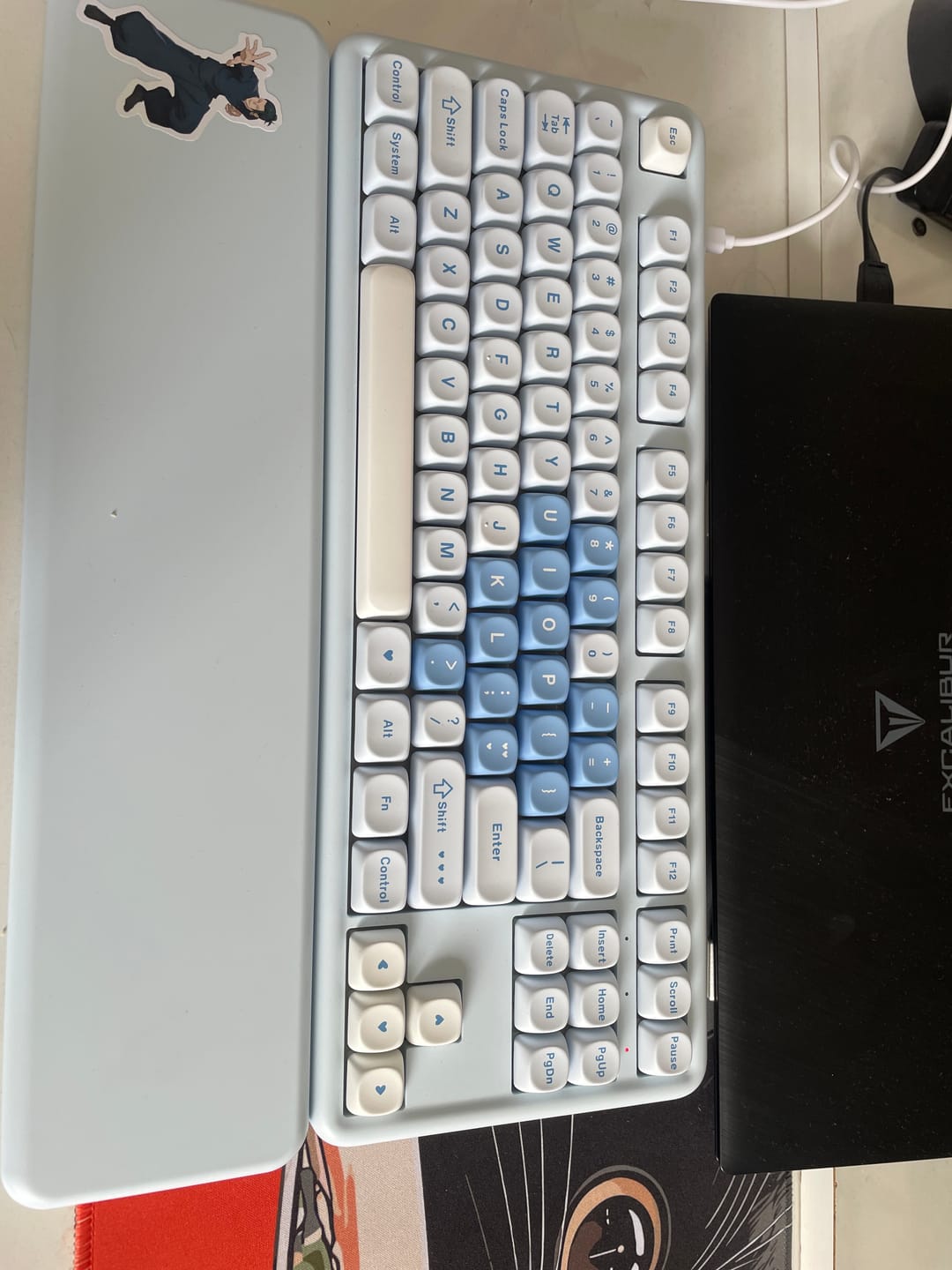 Customer photo review of YUNZII B87 Mekanik Klavye
