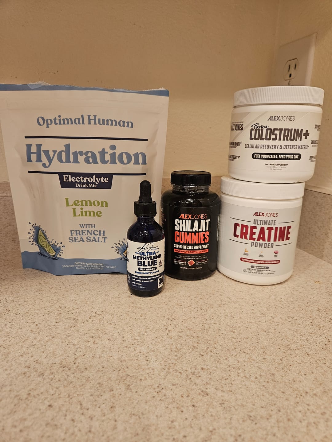 Customer photo review of Optimal Human Hydration Drink Mix with French Sea Salt