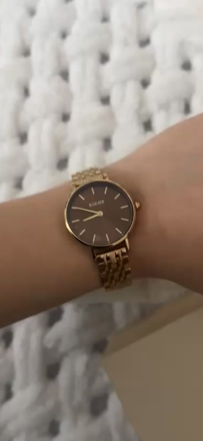 Customer photo review of Ruby Petite Gold Brown