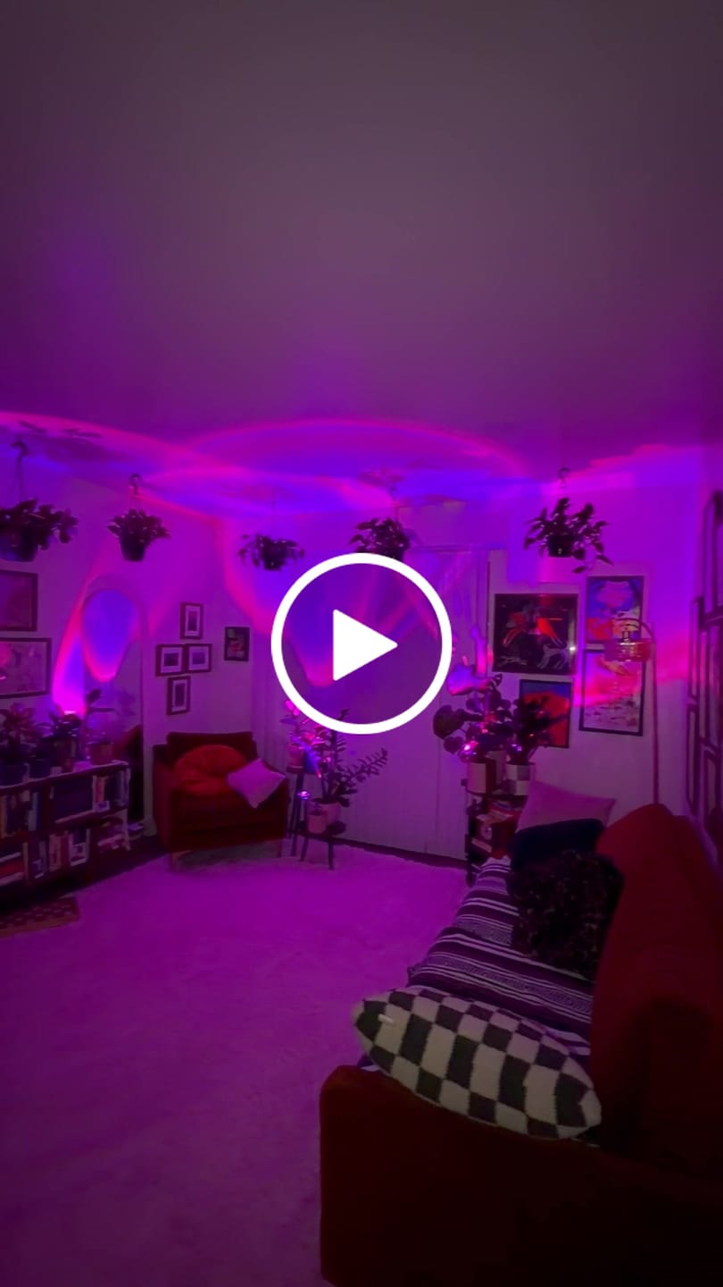 Customer video review of Golden Hour Sunset Lamp